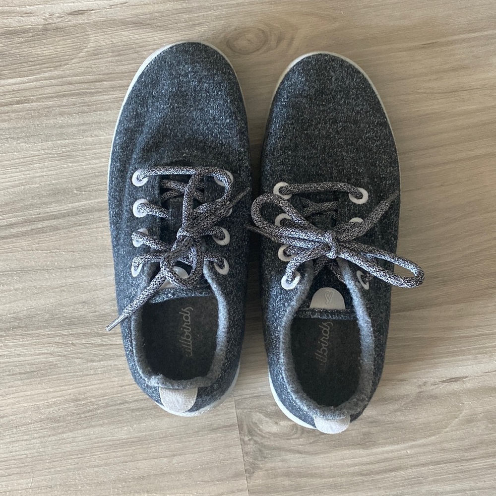 Allbirds Wool Sneakers in Grey size 8